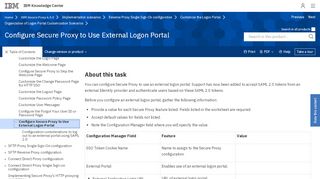 
                            7. Configure Secure Proxy to Use External Logon Portal