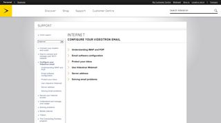 
                            2. Configure your Videotron email - Support - Vidéotron