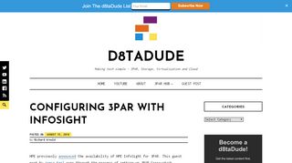 
                            7. Configuring 3PAR with InfoSight – d8taDude