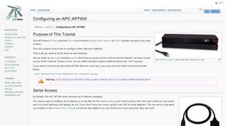 
                            6. Configuring an APC AP7900 - AN!Wiki - Alteeve