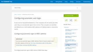 
                            2. Configuring automatic user login - GFI Software