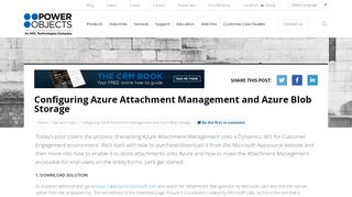 
                            8. Configuring Azure Attachment Management and Azure Blob Storage
