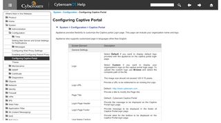 
                            3. Configuring Captive Portal - help.cyberoam.com