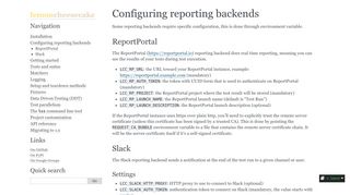 
                            6. Configuring reporting backends — lemoncheesecake 1.1.0 ...