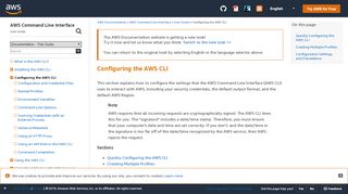 
                            1. Configuring the AWS CLI - AWS Command Line …