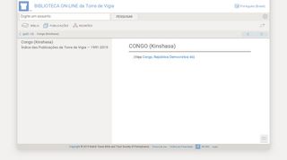 
                            3. Congo (Kinshasa) — BIBLIOTECA ON-LINE da Torre de Vigia