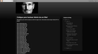 
                            6. Conhecimentos Da Informática !: Códigos para hackear Admin ...