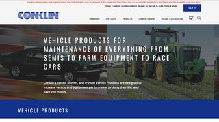 
                            4. Conklin Vehicle Products - Performance, Value, Longevity