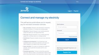 
                            2. Connect and manage my electricity - Jemena