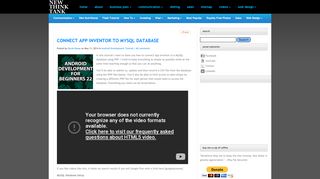 
                            9. Connect App Inventor to MySQL Database - newthinktank.com