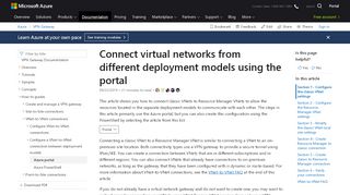 
                            6. Connect classic virtual networks to Azure Resource Manager VNets ...