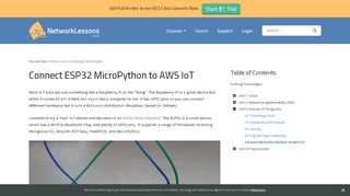 
                            5. Connect ESP32 MicroPython to AWS IoT | NetworkLessons.com