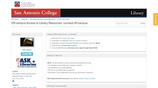 
                            8. connect off-campus - Off-campus Access to Library Resources ...