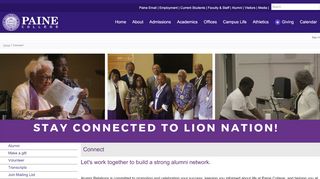 
                            5. Connect - Paine College
