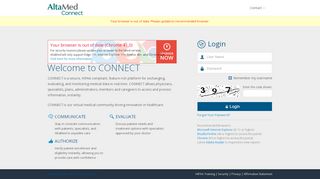 
                            10. CONNECT Portal - connect.altamed.org