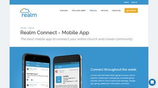 
                            2. Connect – Realm's mobile app for churches | ACS Technologies