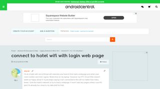 
                            8. connect to hotel wifi with login web page - Android Forums at ...