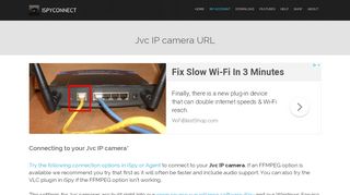 
                            9. Connect to Jvc IP cameras