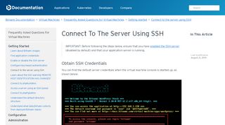 
                            2. Connect to the server using SSH - Bitnami Documentation