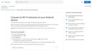 
                            10. Connect to Wi-Fi networks on your Android device - Android ...