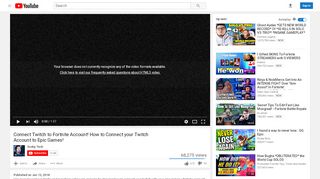 
                            9. Connect Twitch to Fortnite Account! How to Connect your ...