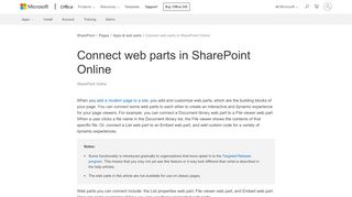 
                            8. Connect web parts in SharePoint Online - SharePoint