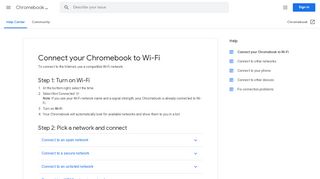 
                            5. Connect your Chromebook to Wi-Fi - Chromebook Help