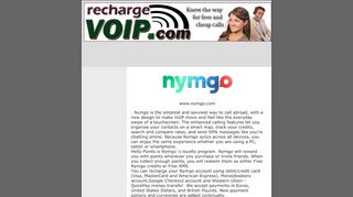 
                            8. Connect your SIP device - RechargeVOIP.com Nymgo