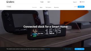 
                            1. Connected clock for a Smart Home | LaMetric Time