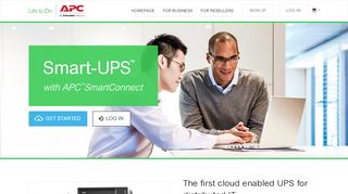 
                            6. Connected Smart-UPS - Welcome - APC