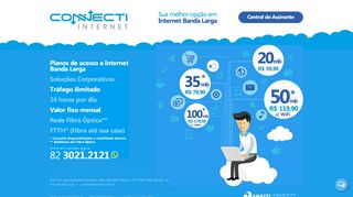 
                            3. CONNECTi Internet :: Sua melhor opção em Banda Larga