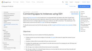 
                            1. Connecting Applications to Instances Using SSH | Compute ...