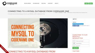 
                            6. Connecting to a MySQL Database from Codename One