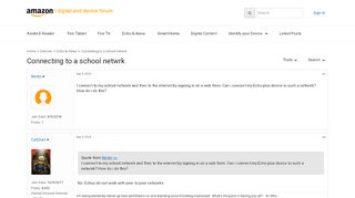 
                            3. Connecting to a school netwrk - Echo & Alexa - Devices - Amazon ...