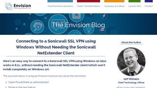 
                            4. Connecting to a Sonicwall SSL VPN using Windows Without ...