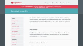 
                            5. Connecting to Amazon Drive | ExpanDrive