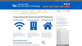 
                            7. Connecting to the Internet and UB's Networks - UBIT - University at ...