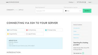
                            10. Connecting via SSH to your server - Media Temple