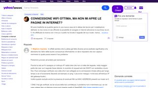 
                            7. CONNESSIONE WIFI OTTIMA, MA NON MI APRE …