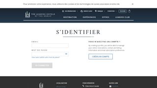 
                            8. Connexion à Leading Hotels - Gérez votre compte & …