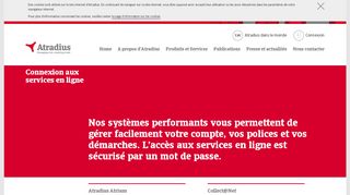 
                            6. Connexion aux services en lignes Atradius