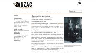 
                            8. Conscription questioned - Centenary of ANZAC