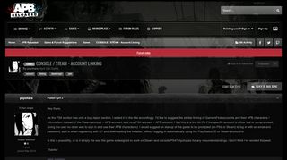 
                            9. CONSOLE / STEAM - Account Linking - Game - GamersFirst Forums