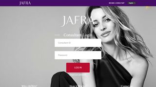 
                            3. Consultant Login - Jafra USA Site