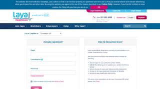 
                            4. Consultant Login :: Laya Healthcare Ireland