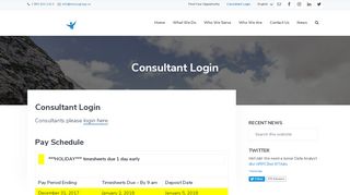 
                            2. Consultant Login – Nexus Systems Group