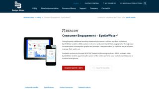 
                            1. Consumer Engagement – EyeOnWater® | Badger Meter