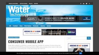 
                            4. Consumer mobile app | Water Technology