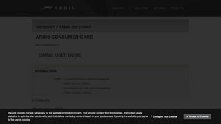 
                            7. Consumers - CM820: User Guide - arris.secure.force.com