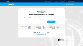 
                            2. Conta do gov.br - v1.0.10 - Acesso Gov.br